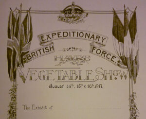 Military Vegetable Show 1917