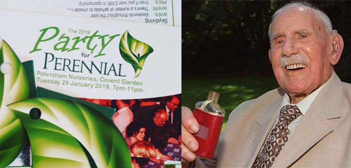 Party for Perennial – a toast to my great grandad